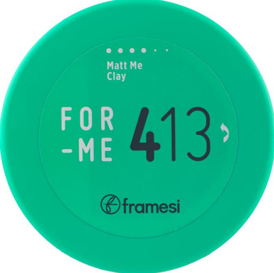 Framesi For-Me 413 Matt Me Clay, - Моделирующая матовая паста для волос