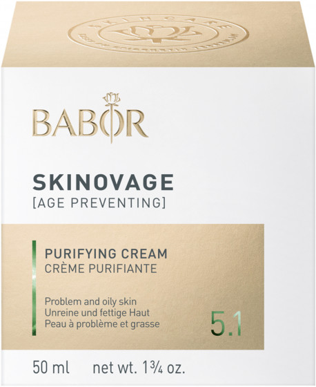 Babor Skinovage Purifying Cream - Крем для проблемной кожи - 1