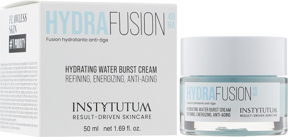 Instytutum HydraFusion 4D Hydrating Water Burst Cream - Увлажняющий гель-крем с 4 видами гиалуроновой кислоты - 2