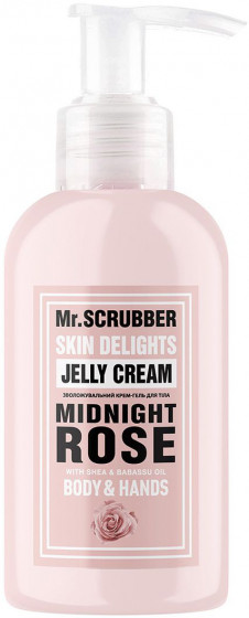 Mr.Scrubber Skin Delights Body&Hands Jelly Cream "Midnight Rose" - Крем-гель для тела и рук