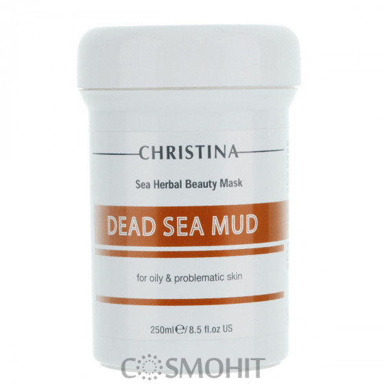 Christina Sea Herbal Beauty Dead Sea Mud Mask For Oily & Problem Skin - Маска красоты на основе морских трав для жирной и проблемной кожи "Грязь Мертвого моря" 