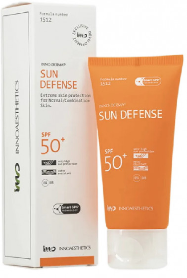 Innoaesthetics Sun Defense SPF 50+ - Солнцезащитный крем для нормальной и сухой кожи лица