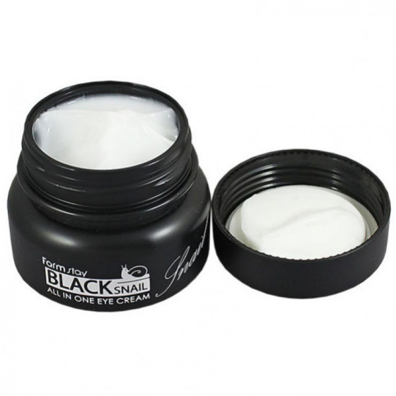 FarmStay Black Snail All In One Eye Cream - Крем для глаз с муцином черной улитки - 1