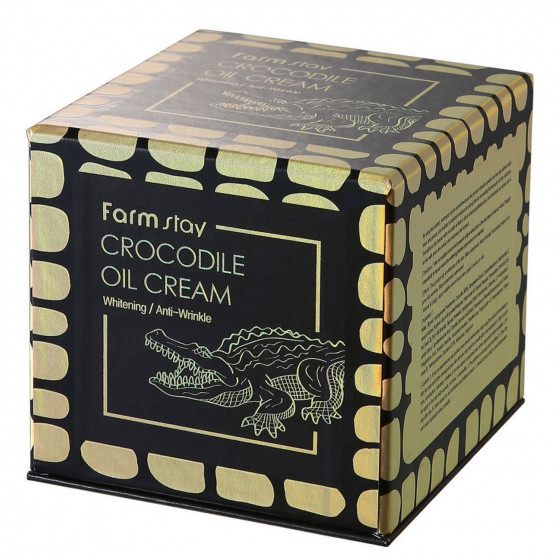 FarmStay Crocodile Oil Cream - Крем для лица с жиром крокодила - 4