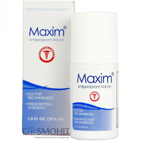 Maxim Prescription Strength Antiperspirant & Deodorant 15% - Антиперспирант Максим Регулар