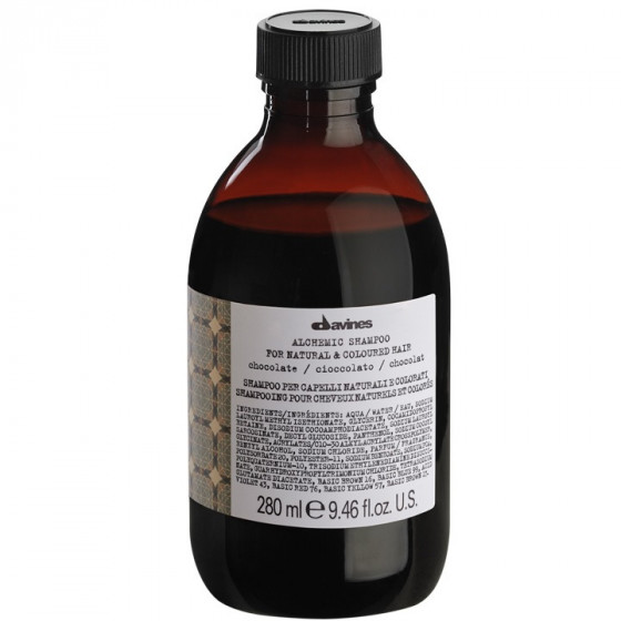 Davines Alchemic Shampoo Chocolate - Шампунь Шоколадный для натуральных и окрашенных волос