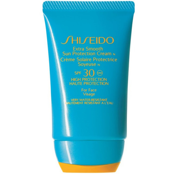 Shiseido Extra Smooth Sun Protection Cream N - Крем солнцезащитный для лица водостойкий SPF 30