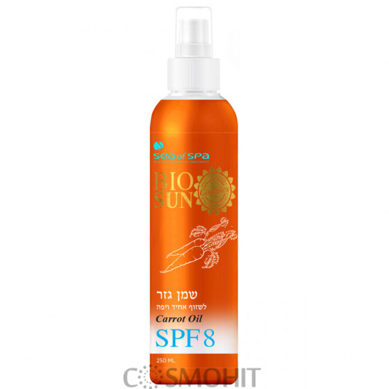 Sea of SPA Mineral Sun Block Вronze Carrot Oil SPF6 - Морковное масло-спрей для загара