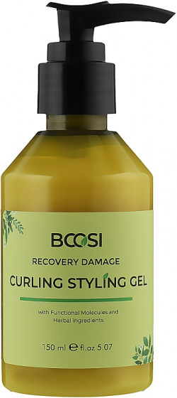 Kleral System Bcosi Recovery Danage Curling Styling Gel - Гель для завитков и укладки волос