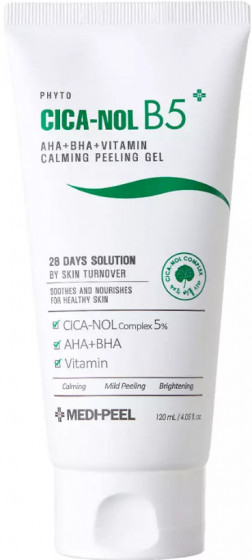 Medi-Peel Phyto Cica-Nol B5 AHA BHA Vitamin Calming Peeling Gel - Успокаивающий витаминный пилинг-гель для лица