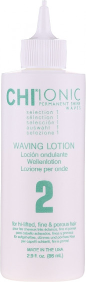 CHI Ionic Permanent Shine Waves Selection 1 - Перманентная завивка для волос (состав 1) - 2