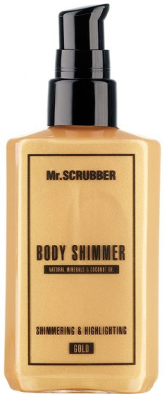 Mr.Scrubber Body Shimmer Gold - Шиммер для тела