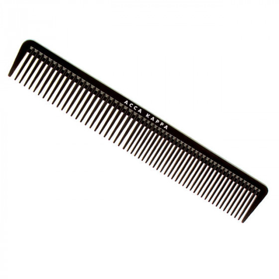 Acca Kappa Carbonium Combs Fine & Coarse Teeth - Гребень для волос 18,5 см