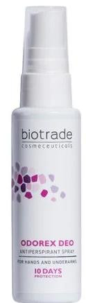 Biotrade Odorex Foot Antiperspirant Spray - Спрей против потоотделения ног длительного действия