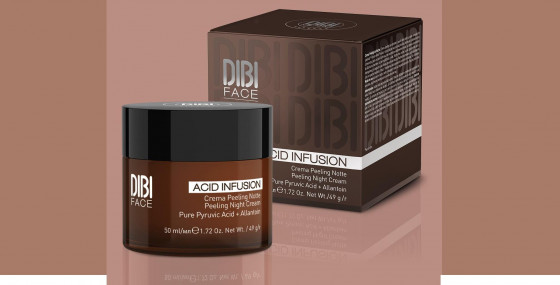 DIBI Acid Infusion Peeling Night Cream Pure Pyruvic Acid + Allantoin - Ночной крем-пилинг с чистой пировиноградной кислотой и аллантоином - 4