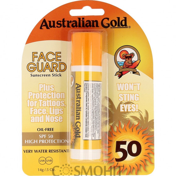 Australian Gold Face Guard blister package - Солнцезащитный стик для лица SPF 50 - 1