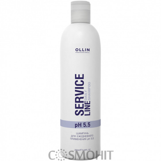 OLLIN Service Daily Shampoo Ph 5.5 - Шампунь для ежедневного применения рН 5.5