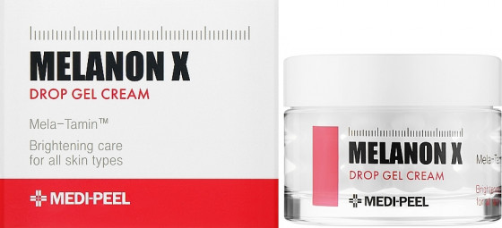 Medi Peel Melanon X Drop Gel Cream - Осветляющий капсульный гель-крем для лица с ретинолом - 1