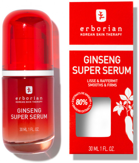 Erborian Ginseng Super Serum - Антивозрастная суперсыворотка для лица "Женьшень" - 2