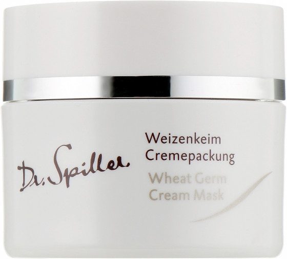 Dr. Spiller Intense Wheat Germ Cream Mask - Питательная крем-маска с маслом зародышей пшеницы