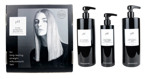 pH Laboratories Pure Straight Salon Kit - Набор для выпрямление волос