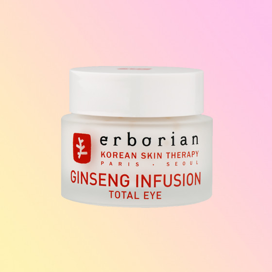 Erborian Ginseng Infusion Total Eye - Восстанавливающий крем для кожи вокруг глаз "Женьшень" - 3