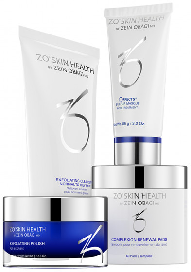 Zein Obagi ZO Skin Health Complexion Clearing Program - Набор для ухода за кожей с акне - 1