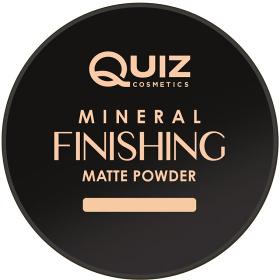 Quiz Cosmetics Mineral Finishing Matte Powder - Минеральная матирующая финишная пудра для лица