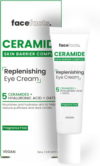 Face Facts Ceramide Replenishing Eye Cream - Восстанавливающий крем для кожи вокруг глаз с керамидами