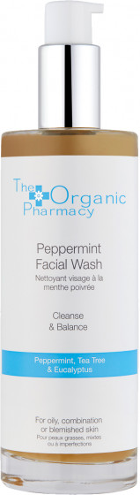 The Organic Pharmacy Peppermint Facial Wash - Очищающий гель с экстрактом мяты