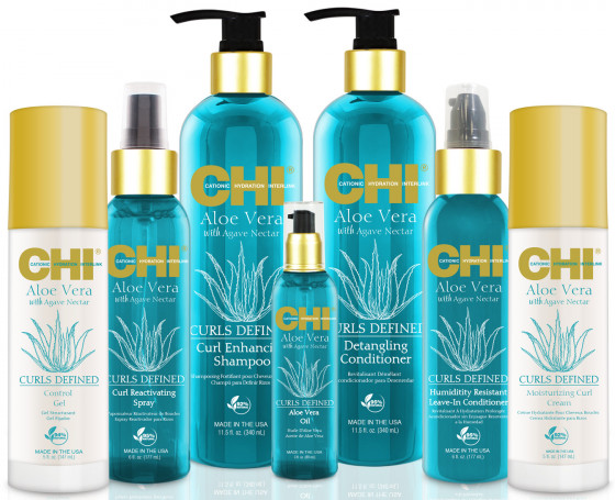 CHI Aloe Vera Curl Reactivating Spray - Спрей для волос с алоэ - 1