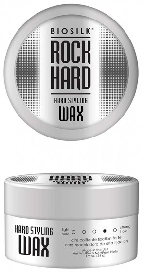 Biosilk Rock Hard Styling Wax - Воск для укладки экстрасильной фиксации