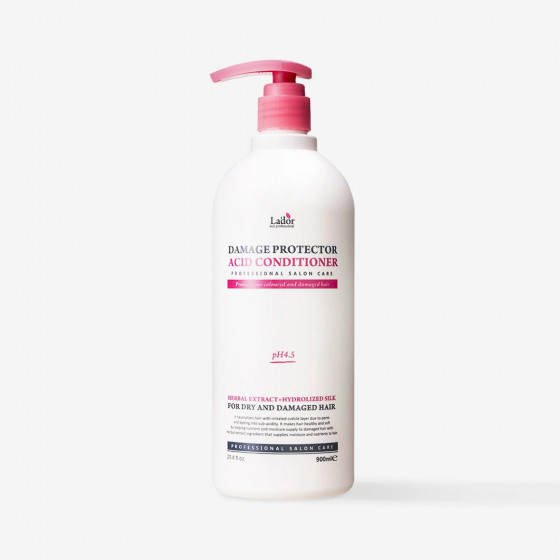 La'dor Damage Protector Acid Conditioner pH 4.5 - Восстанавливающий кондиционер для сухих и поврежденных волос - 1