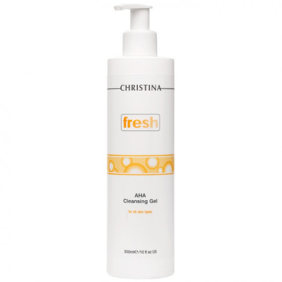 Christina Fresh AHA Cleansing Gel For All Skin Types pH 2.6-3.6 - Очищающий гель с фруктовыми кислотами для всех типов кожи 