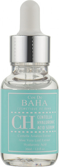 Cos De BAHA CH Centella Hyaluronic Acid Serum - Восстанавливающая сыворотка для лица с центеллой