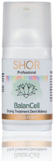 Shor Cosmetics BalanCell Drying Treatment Demi Makeup - Подсушивающая суспензия с тонирующим эффектом