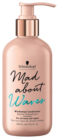 Schwarzkopf Professional Mad About Waves Windswept Conditioner - Кондиционер для всех типов волнистых волос