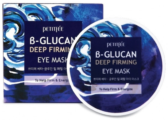 Petitfee & Koelf B-Glucan Deep Firming Eye Mask - Супер укрепляющие патчи для глаз с бета-глюканом