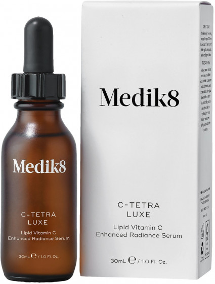 Medik8 C-Tetra Luxe Serum - Интенсивная антиоксидантная сыворотка для лица с липидным витамином С