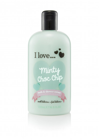 I Love Minty Choc Chip Bath & Shower Creme - Крем для ванны и душа "Мята и шоколад"