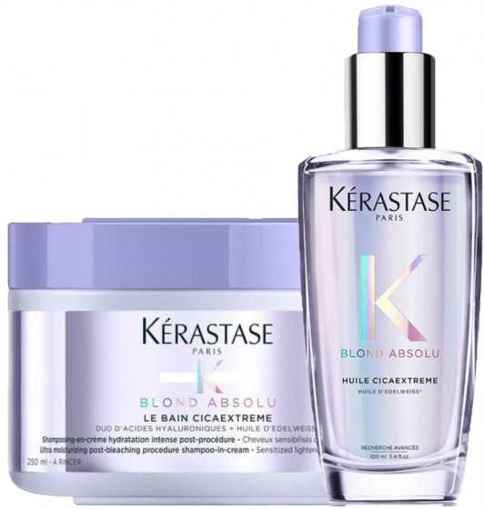 Kerastase Blond Absolu Huile Cicaextreme - Укрепляющее масло для осветленных или мелированных волос - 1