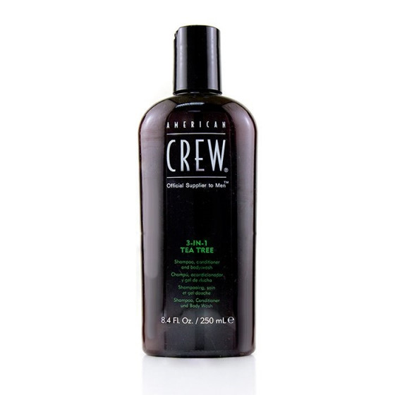 American Crew 3-in-1 Tea Tree - Средство для волос и тела 3-в-1 "Чайное дерево"