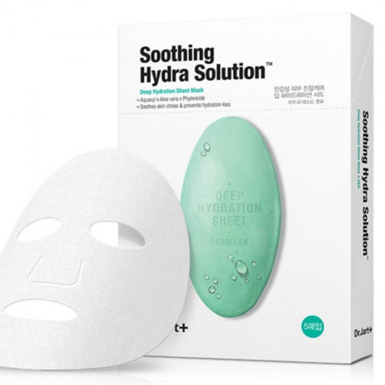 Dr.Jart+ Dermask Water Jet Soothing Hydra Solution - Увлажняющая тканевая маска для лица - 2