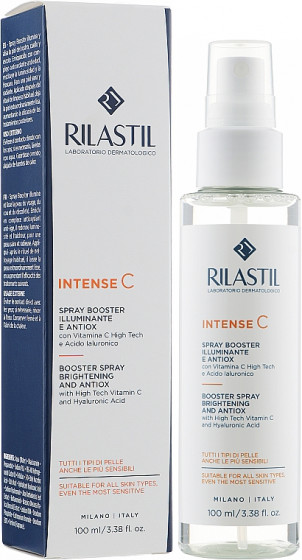 Rilastil Intense C Booster Spray - Антиоксидантный осветляющий спрей-бустер с витамином С - 2