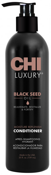 CHI Luxury Black Seed Oil Moisture Replenish Conditioner - Увлажняющий кондиционер с маслом черного тмина