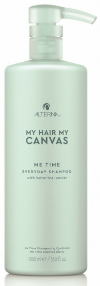 Alterna My Hair My Canvas Me Time Everyday Shampoo - Ежедневный увлажняющий шампунь для гладкости и блеска волос