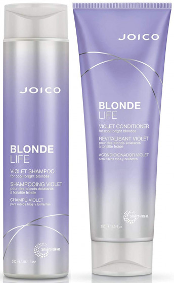 Joico Blonde Life Violet Conditioner - Фиолетовый кондиционер для сохранения яркости блонда - 3