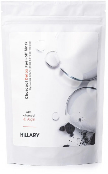 Hillary Charcoal Detox Peel-off Mask - Угольная альгинатная детокс-маска