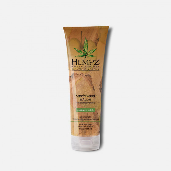 Hempz Body Scrub Sandalwood and Apple - Скраб для тела "Фьюжен Сандал-Яблоко" - 1