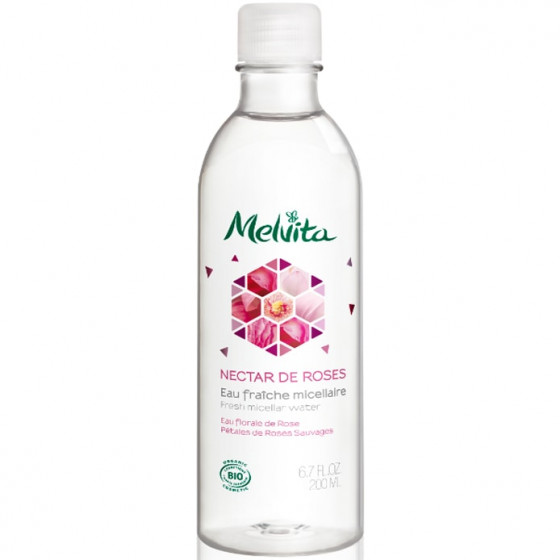 Melvita Nectar De Rose Fresh Micellar Water - Освежающая мицеллярная вода для лица "Розовый нектар"